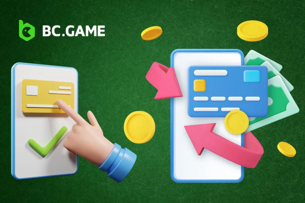 BC Game payments methods