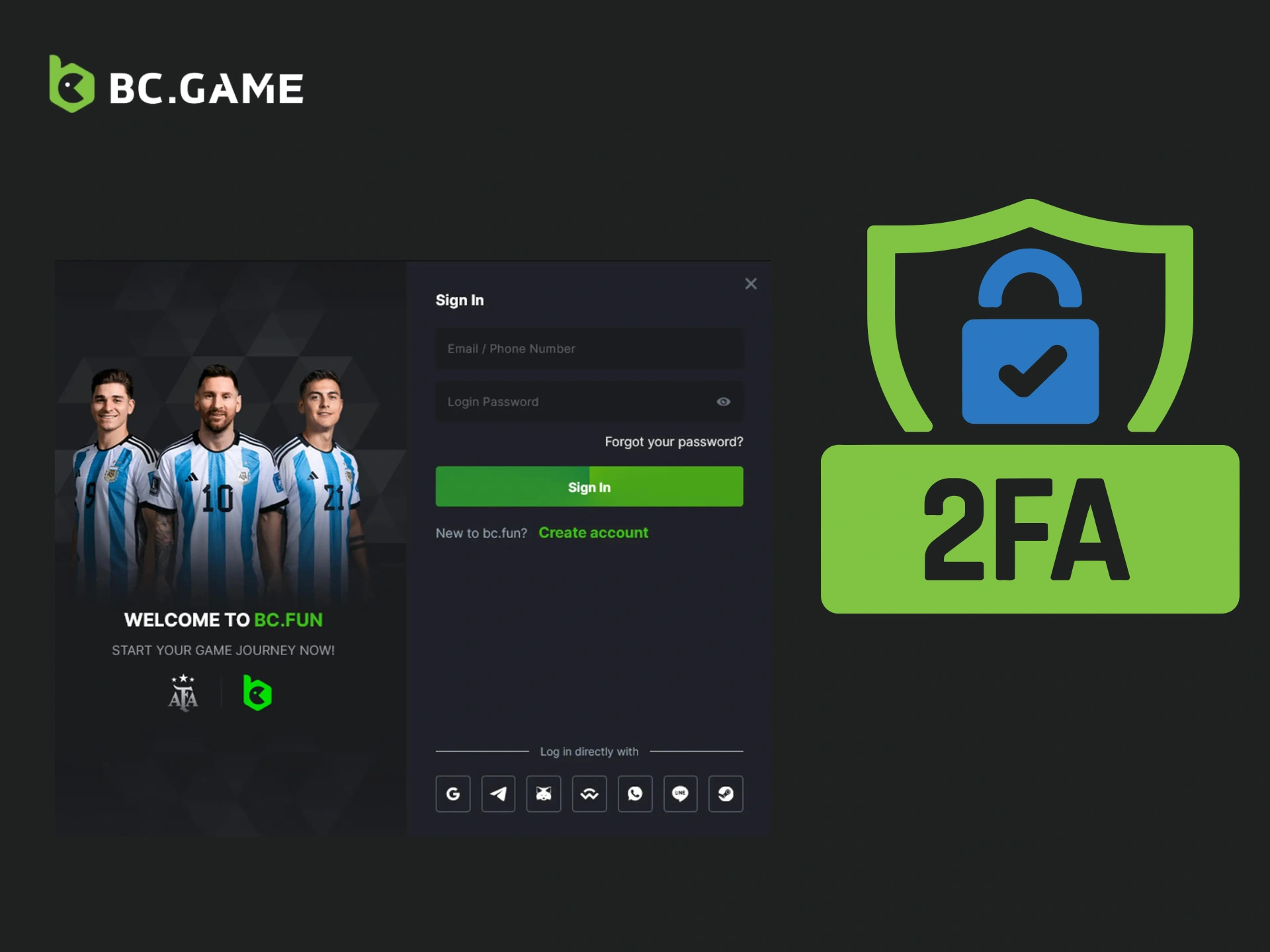 How to Login to BC Game in India
